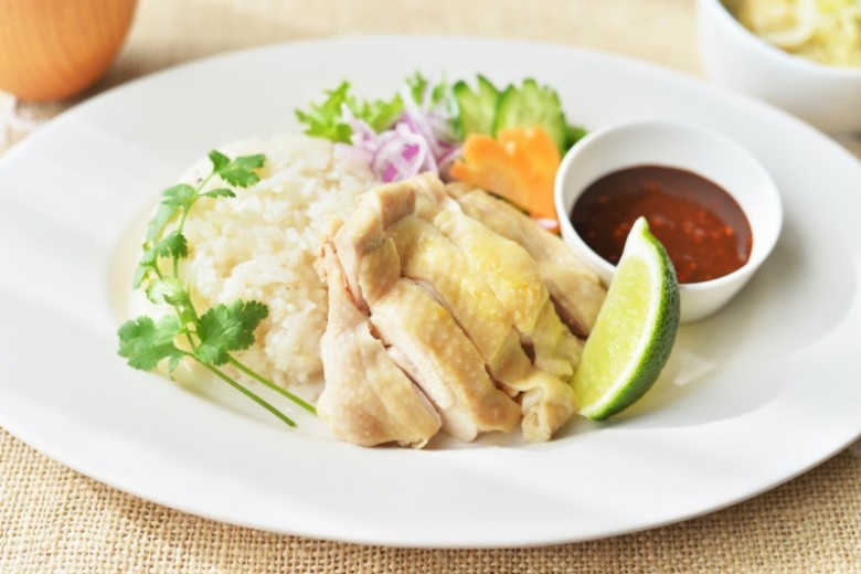 カオマンガイ（シンガポールチキンライス）